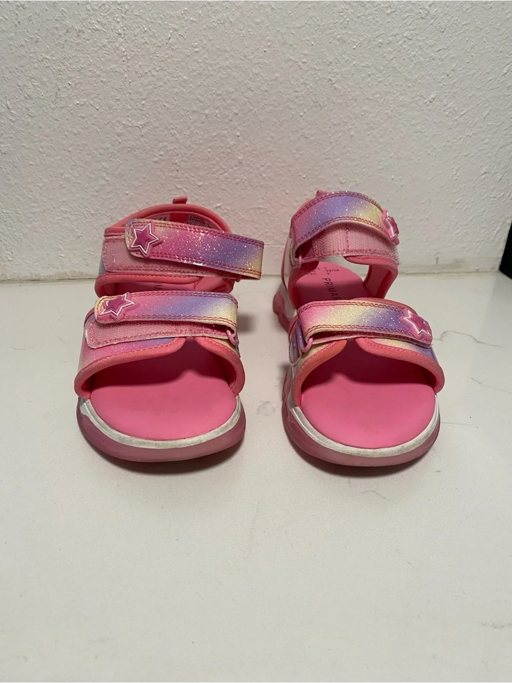 Primark Pink Kids Platform Sandals